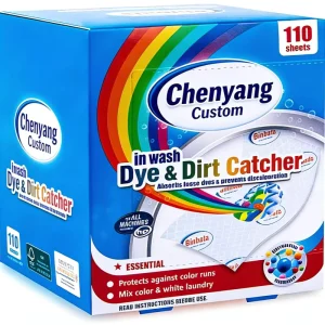 Color Run Catchers Laundry Sheets Trap Loose Dyes Protect Clothes No Bleed Washing Sheets