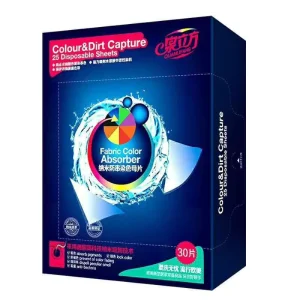 Colour Catcher Natural Degradable Clothing Color Absorbent for Clothing Cleaning