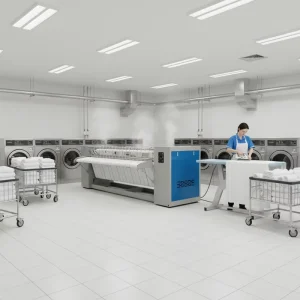 Commercial Electric Ironing Machine Hotel Bed Sheets Tablecloth Roller for Hotels Laundries Commercial Laundry Equipment