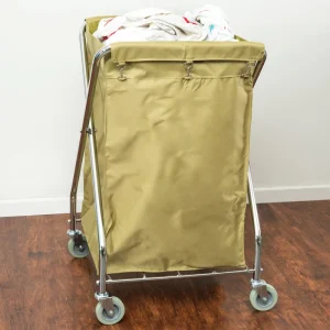 Commercial Metal Frame Hotel and Restaurant Supplies Laundry Cart with Wheels for Hotels and Restaurants