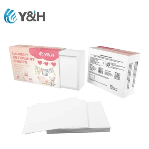 Commercial Use Laundry Detergent Sheets Eco Friendly Bulk Purchase Custom Branding Low MOQ