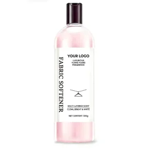 Concentrated Fabric Softener Cationic Formula Anti Pilling No Residue Custom Scent for Laundry Detergent Factory