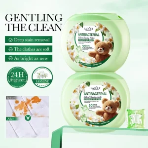 Cross-border Spot Pods Jasmine Fragrance Deep Clean for Cotton Linen Fabrics Apparel Laundry Care Foreign Trade