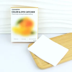Custom 11*14cm Eco Friendly Non woven Disposable Laundry Sheets for Washing Machine Anti Staining Dye Trapping