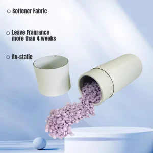 Custom Eco-Friendly Disposable Laundry Booster Beads Long-Lasting Lavender Fragrance Softener Antibacterial for Apparel 120g