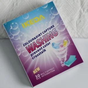 Custom Eco Friendly Laundry Sheets Disposable Washing Sheets for Clothes 30 Sheets Box
