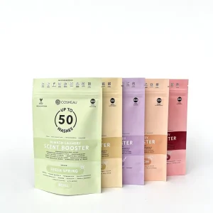 Custom Print Resealable Oil proof Aluminio coated Kraft Paper Aluminum Foil Stand up Pouch Food Packaging Bag with Zipper Lock