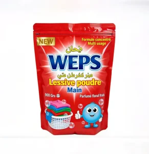 Custom Recycled 1kg 2kg 5kg Laundry Detergent Washing Powder Packaging Bag Stand Up Zipper Doypack Factory Price OEM ODM