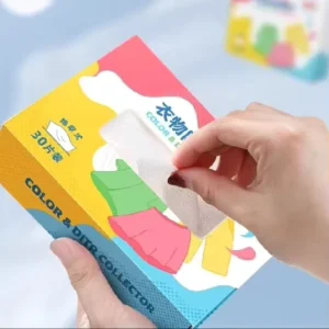Custom White Cardstock Paper Box Waterproof UV Printing Laminated for Laundry Color Catcher Cotton Sheets