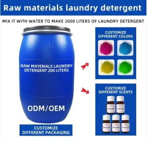 Customizable Commercial Factory concentrated Garment Laundry Detergent High quality