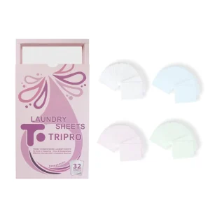 Customizable Eco friendly Disposable Solid Laundry Detergent Sheets Vegan & Biodegradable Quickly Dissolve
