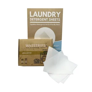 Customize Eco-Friendly Laundry Detergent Sheets Scent Deep Cleaning Liquid Less Formula Machine Hand Washing Customized Color
