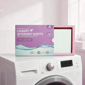 Customize Laundry Detergent Sheets Soap Ultra Concentrated Clothes Laundry Detergent Sheets