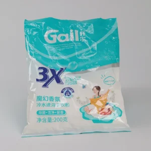 Customized Household Detergent Bag With Strong Cleaning Power Whitening Clothing Decontamination Disposable Use