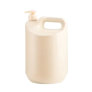 Directly Supplies Large Capacity 4.3L PE Plastic Shampoo Laundry Detergent Shower Gel Bottles with Pump