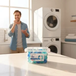 Disposable Apparel Laundry Beads & Balls Gel Enhanced Floral Scent Stain Removal Long-lasting Fragrance Retention