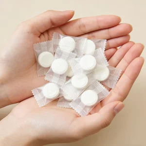 Disposable Compressed Face Towel Tablets Bulk for Travel Camping Gym Emergency Use Fast Expanding Portable