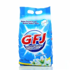 Disposable Eco-Friendly Floral Fragrance 1KG Detergent Powder for Apparel