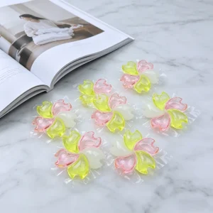 Disposable Eco Friendly Long Lasting Fragrance Laundry Beads Softening Strong Decontamination Antibacterial Skin Friendly Color