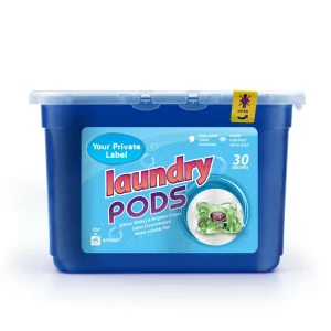 Disposable Eco Friendly Plastic Box for Apparel Laundry Pods Packaging