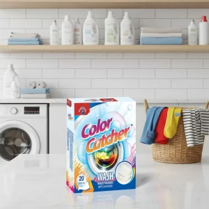 Disposable Eco Friendly Soft Fabric Laundry Sheets with Anti Color Bleeding Technology Color Catcher