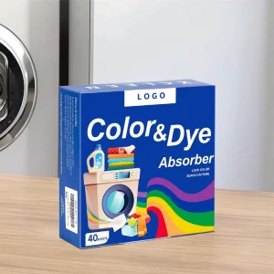 Disposable Fragrance Free Color Catcher Sheets for Laundry Dye Trapping