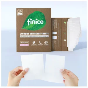 Disposable Laundry Detergent Paper Booster Sheets Strips Tablets