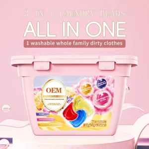 Disposable Laundry Detergent Pods Stain Removal and Customized Fragrance for Apparel Clothes Washing Lundry Pods Cleaning Products