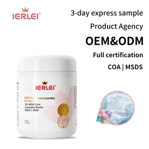 Disposable Laundry Gel Beads Non Irritating 5 in 1 Eco Friendly Laundry Capsules with Fragrance Laundry Pods Laundry Beads