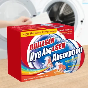 Disposable Laundry Sheets Absorbing Sheet Color Grabber to Prevent Fabric Dye Transfer From Washing Machine