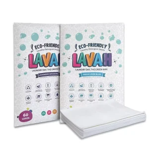 Disposable Solid Eco Friendly Plastic Free Laundry Detergent Sheets with Deep Stain Removal and Low Price