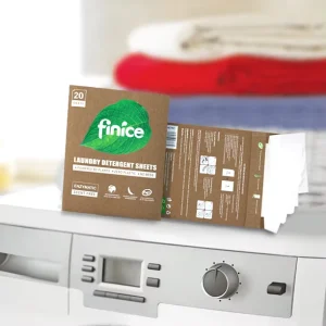 Disposable Solid Laundry Detergent Sheets Bacteriostasis Softness Lightweight