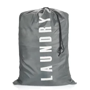 Drawstring Laundry Bag Dirty Clothes Organizer Easy Fit a Laundry Hamper or Basket Custom Logo