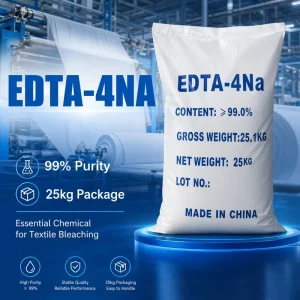 EDTA 4Na Raw Material for Industrial Detergent Laundry Powder Heavy Duty Degreaser Chelating Agent