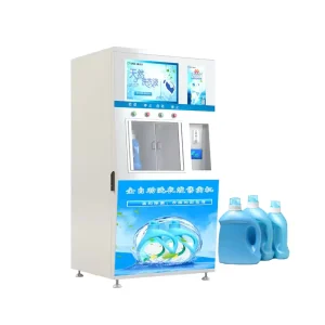 Eco Detergent Vending Machine Stainless Steel Detergent Vending Machine Large Dispenser for Selling Bulk Detergent