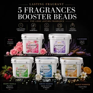 Eco Friendly 1.8kg Multi Fragrance Laundry Beads Solid Long Lasting Smell Private Label OEM ODM Retail & Hotels