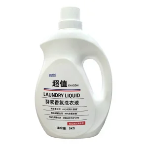 Eco Friendly Antibacterial Fragrance Laundry Liquid Long Lasting Scent Deep Cleaning Stain Removal Mite Killing 3kg Large