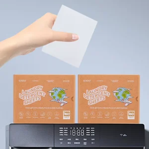 Eco Friendly Biodegradable Natural Plant Laundry Detergent Sheet Factory Manufacturer Supplier Laundry Cleaning Paper