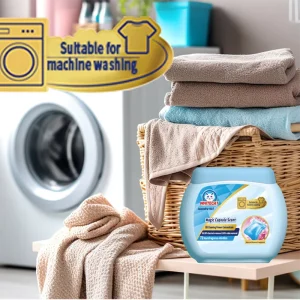 Eco-Friendly Deep Clean Laundry Detergent Pods Long Fragrance Disposable Capsules for Apparel