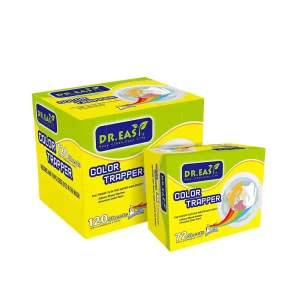 Eco Friendly Disposable Color Catcher Capture Detergent Vanish for Apparel Care