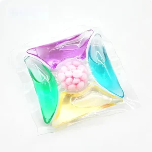 Eco Friendly Disposable Five in One Solid Powder Gel Biodegradable Deep Clean Laundry Detergent Pods for Apparel