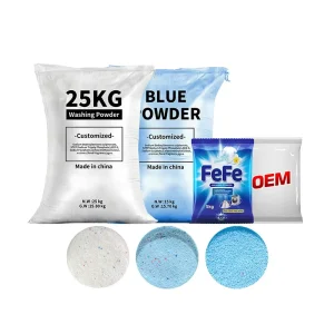 Eco Friendly Disposable Floral Scent Detergent Laundry Powder for Apparel Use Factory Price