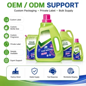 Eco Friendly Disposable Portable Lavender Floral Scent Drain Cleaner 1L Gentle on Fabrics Effective Stain Removal