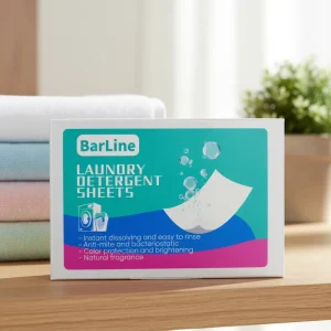 Eco Friendly Disposable Solid Concentrate Washing Tablets for Laundry Use Apparel Dedicated Detergent Sheets for Washing Machine