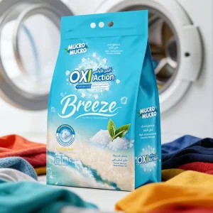 Eco Friendly Laundry Detergent Powder with Lemon Fragrance for Apparel Cleaners
