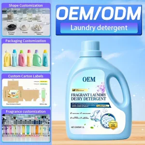 Eco Friendly Lavender Scented Disposable Powder Detergent Customized Fragrance Laundry Use Apparel Cleaning 5%-15% for
