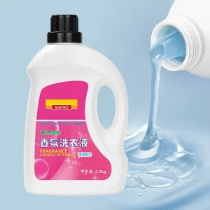 Eco Friendly Liquid Laundry Detergent Natural Fragrance Stain Remover for Babies Clothes Apparel Use