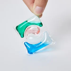 Eco Friendly Solid 4 in 1 Laundry Pods with Multi Effect Cleaning Color Protection Long Lasting Fragrance Softening for Apparel