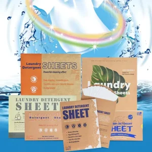 Eco Friendly Washing Laundry Sheet s Laundry Detergent Tablets Laundry Detergent Sheets