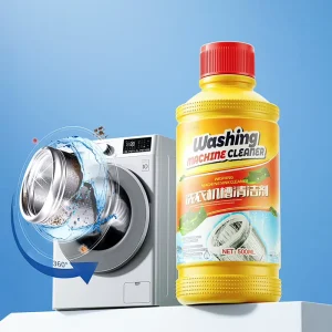Eco-Friendly Washing Machine Cleaner Liquid No Soak Strong Descale Stain Removal Deep Cleaning Deodorizes Custom Label 80%